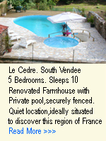 French gite holidays for rental holiday properties